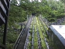 The Cliff Railway at the Centre for Alternative Technology, Machynlleth
